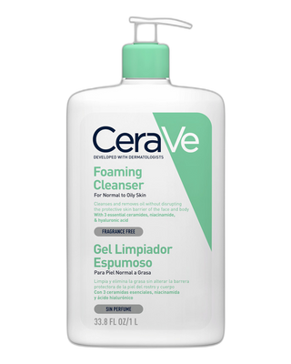 CeraVe Gel Limpiador Espumoso 1 L