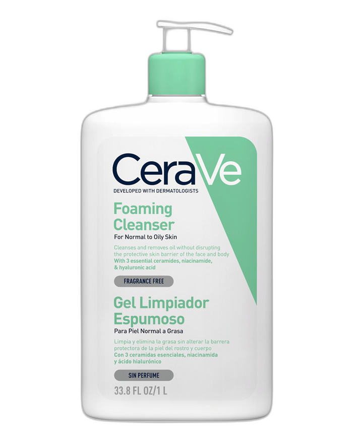 CeraVe Gel Limpiador Espumoso 1 L