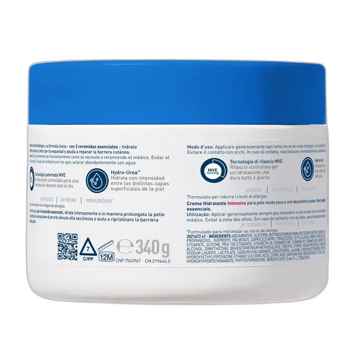 CeraVe Crema Hidratante Intensiva 340 ml