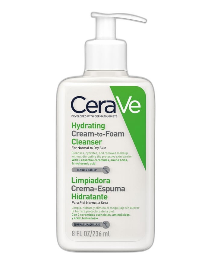 CeraVe Limpiador Crema-Espuma Hidratante 236 ml