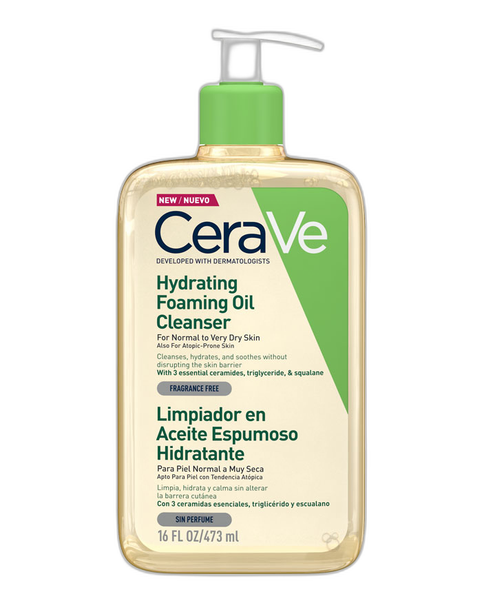 CeraVe Limpiador en Aceite Espumoso Hidratante 473 ml