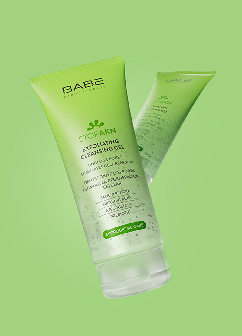 Babé Stop AKN Limpiador Exfoliante 200 ml