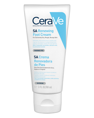 CeraVe Crema Renovadora de Pies con Ácido Salicílico 88 ml