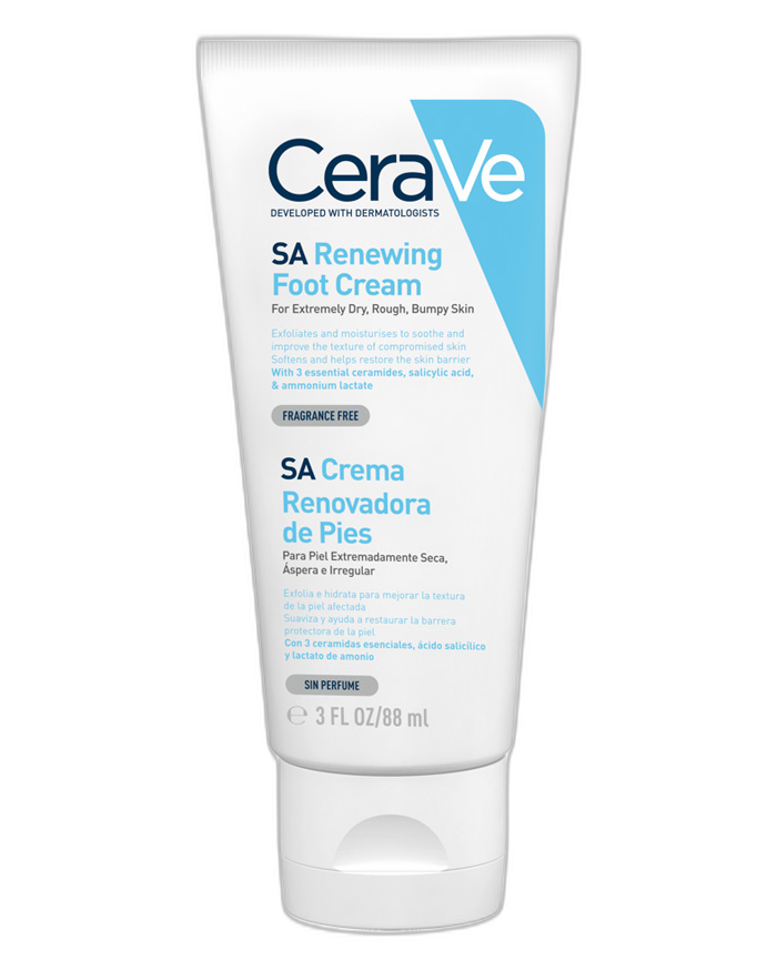 CeraVe Crema Renovadora de Pies con Ácido Salicílico 88 ml