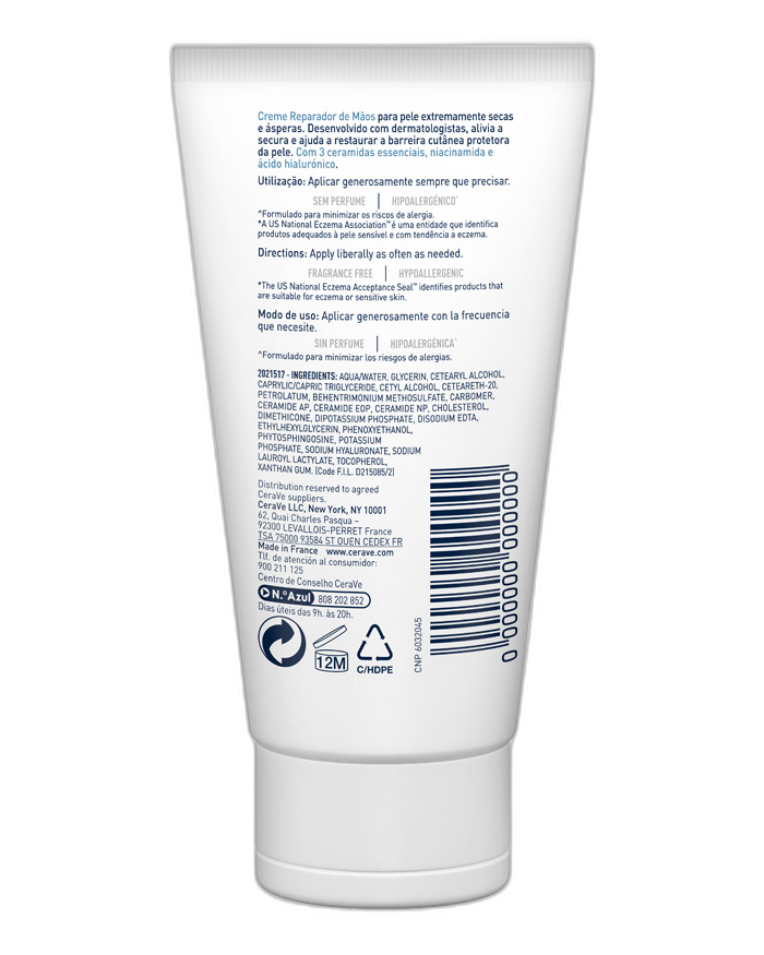 CeraVe Crema Reparadora de Manos 50 ml
