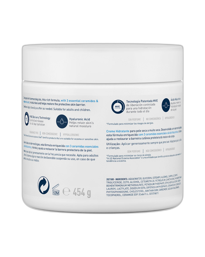 CeraVe Crema Hidratante 454 gr