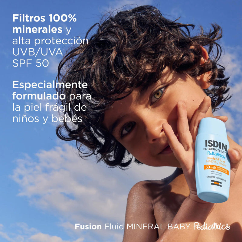 Isdin Pediatrics Mineral Baby Fusion Fluid SPF50 50 ml