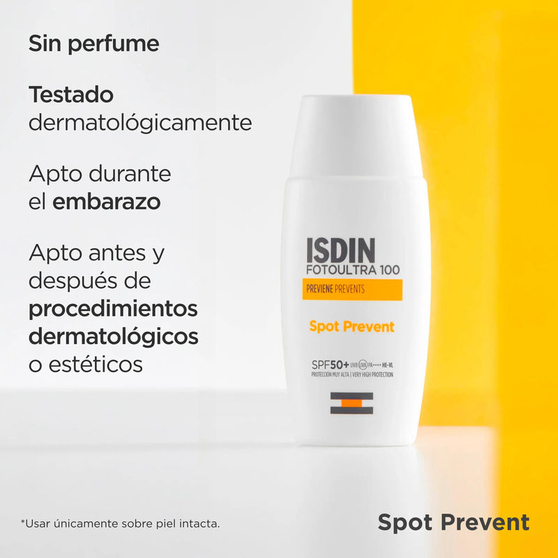 Isdin Fotoultra 100 Spot Prevent Fusion Fluid SPF50+ 50 ml