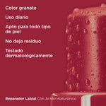Isdin Reparador Labial Stick Granate con Ácido Hialurónico 4 gr