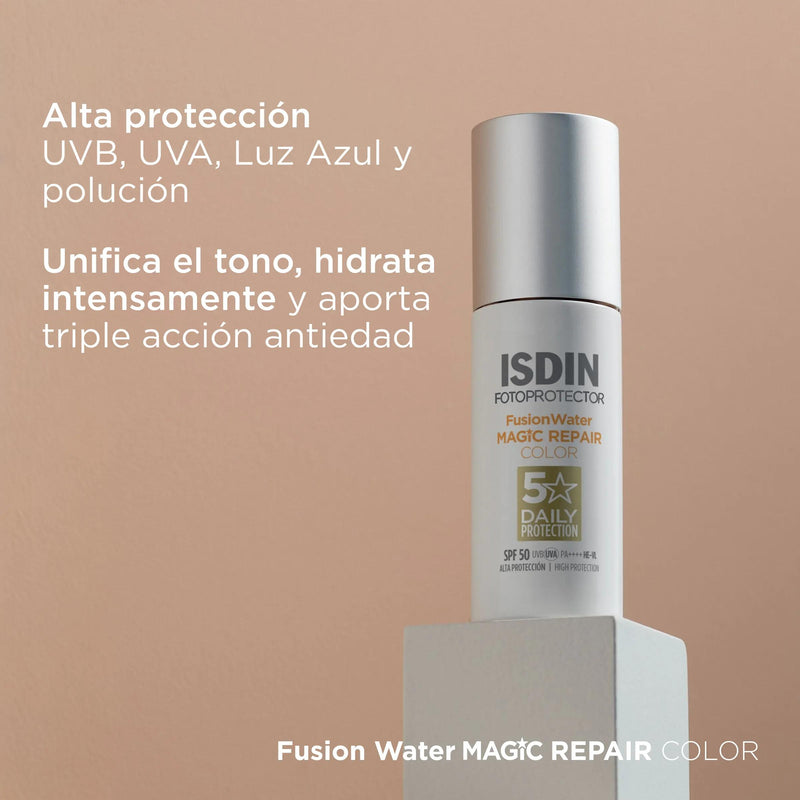 Isdin Fusion Water MAGIC Repair Color SPF50 50 ml
