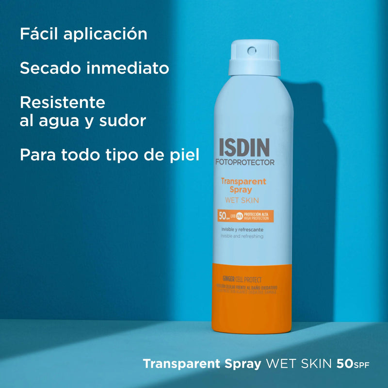 Isdin Transparent Spray Wet Skin SPF50 100 ml