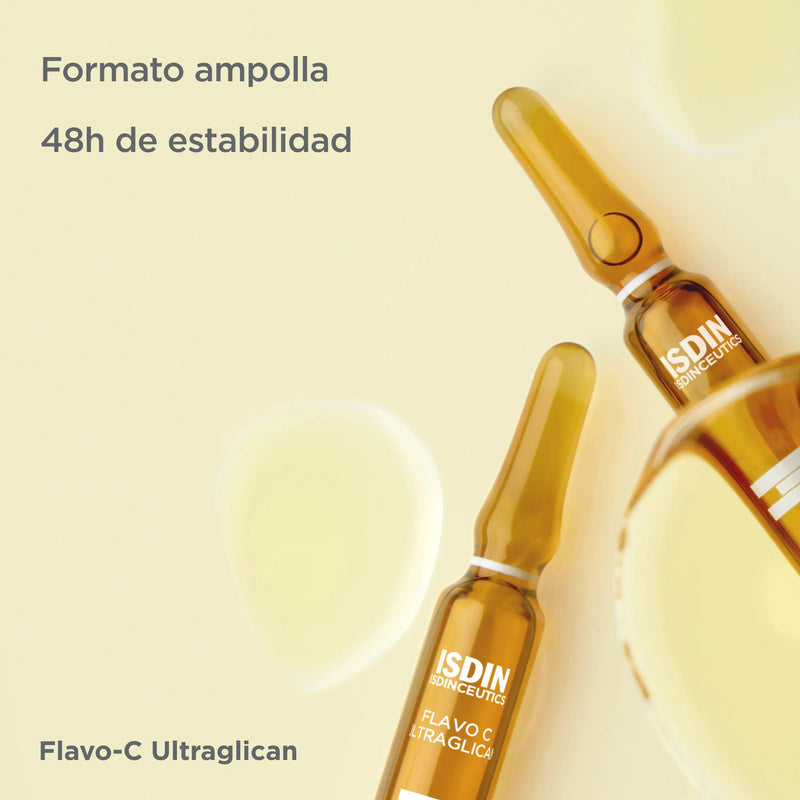Isdin Isdinceutics Flavo-C Ultraglican 10 ampollas (2 ml)