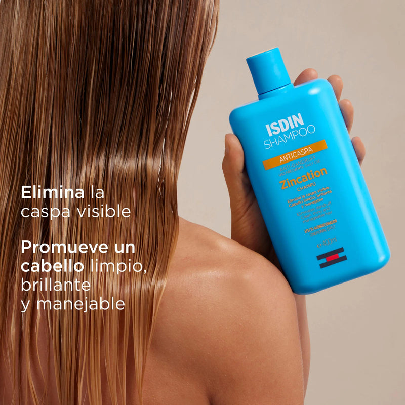 Isdin Zincation Champú Anticaspa  400 ml