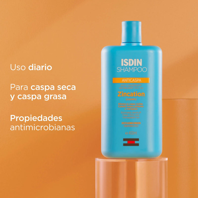 Isdin Zincation Champú Anticaspa  400 ml