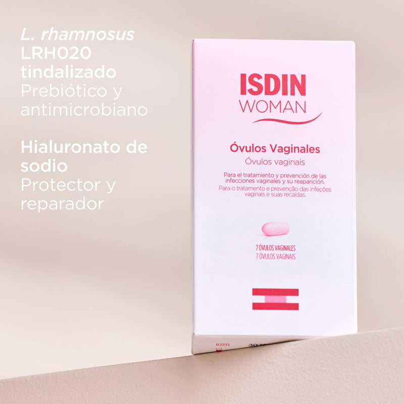 ISDIN Woman Óvulos Vaginales 7 óvulos de 2gr
