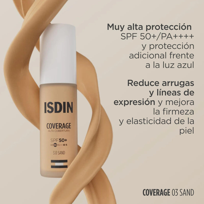 Isdin Coverage SPF50+ 3.0 Sand 30 gr