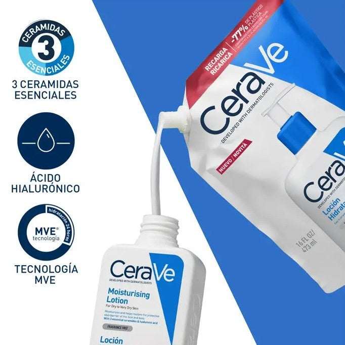 CeraVe Recarga Loción Hidratante 473 ml