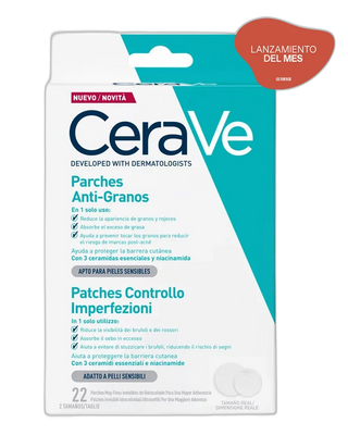 CeraVe Parches Anti-Granos 22 uds