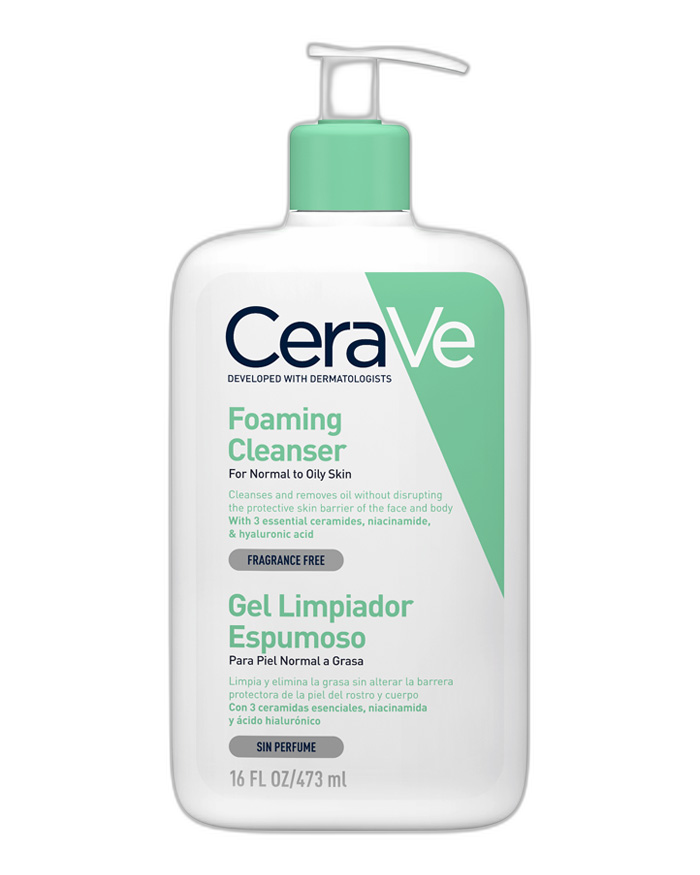 CeraVe Gel Limpiador Espumoso 473 ml