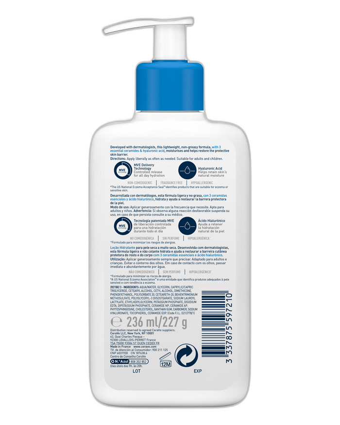 CeraVe Loción Hidratante 236 ml