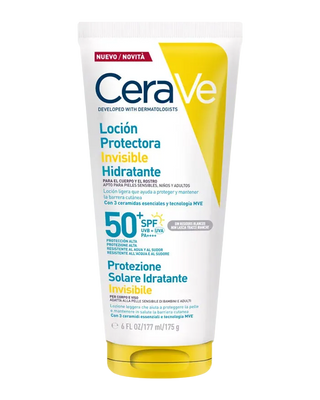CeraVe Loción Protectora Invisible Hidratante SPF50+ 75 ml