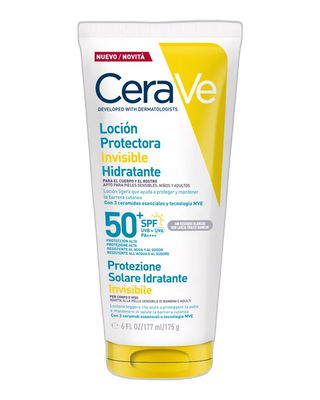 CeraVe Loción Protectora Invisible Hidratante SPF50+ 177 ml