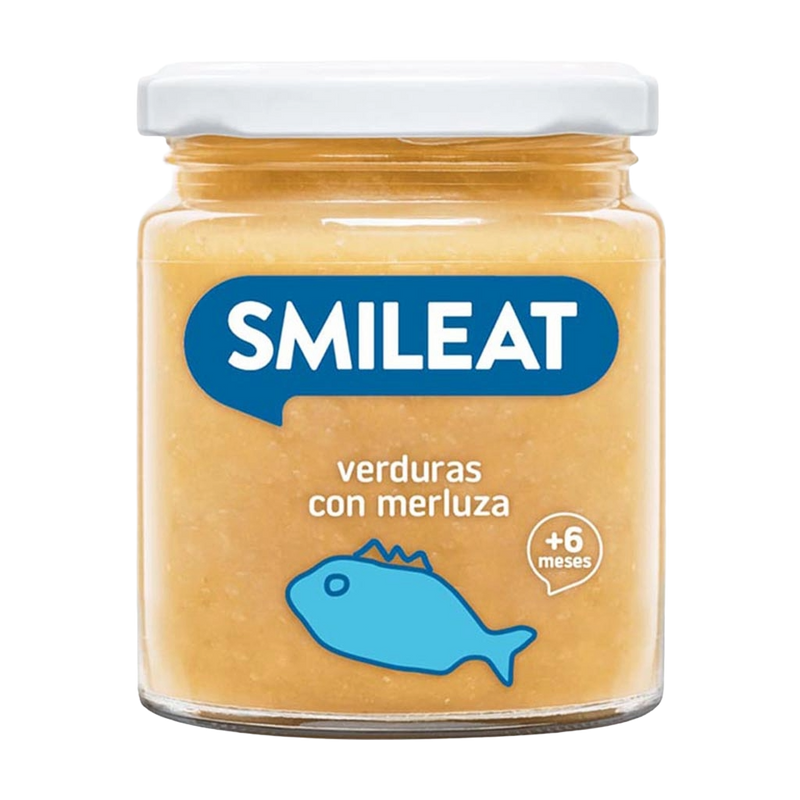Smileat Tarrito de Merluza con Verduras 230 gr