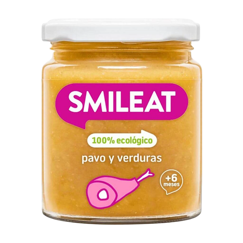 Smileat Tarrito de Pavo con Verduras 230 gr