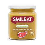 Smileat Tarrito de Ternera con Verduras 230 gr