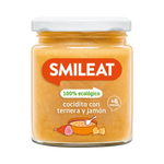 Smileat Tarrito de Cocidito con ternera y jamón 230 gr