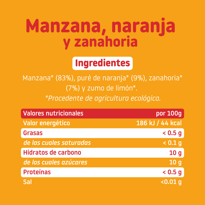 Smileat Tarrito de Pera y Manzana 130 gr