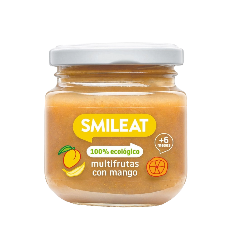 Smileat Tarrito de Multifrutas con Mango 130 gr