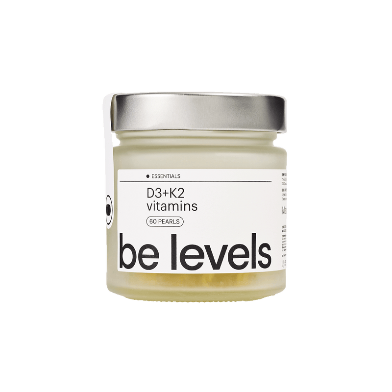 Be Levels D3+K2 Vitamins 60 perlas
