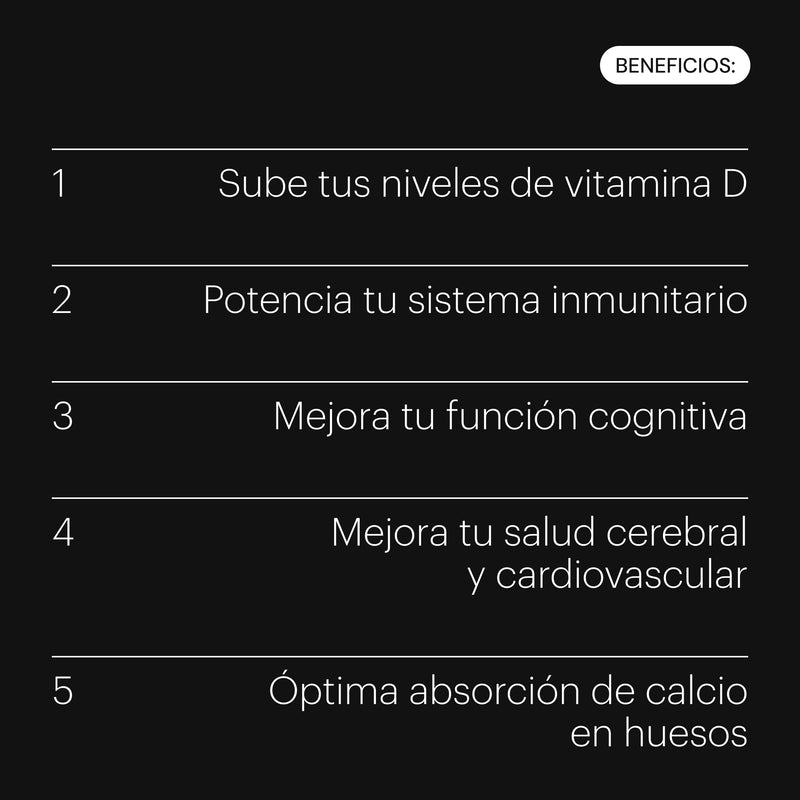 Be Levels D3+K2 Vitamins 60 perlas