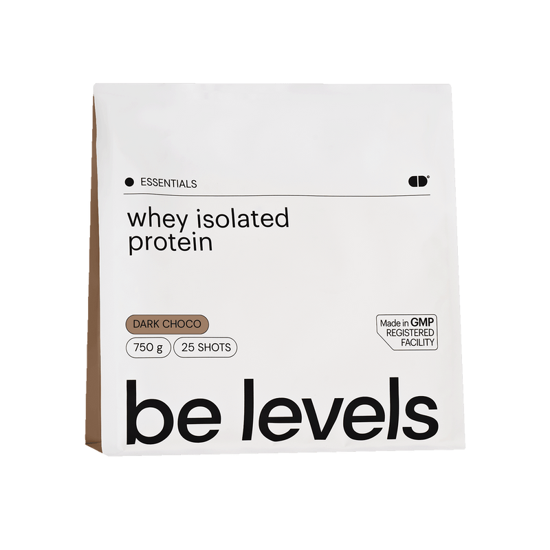 Be Levels Whey Isolated Protein 750 gr Choco Negro
