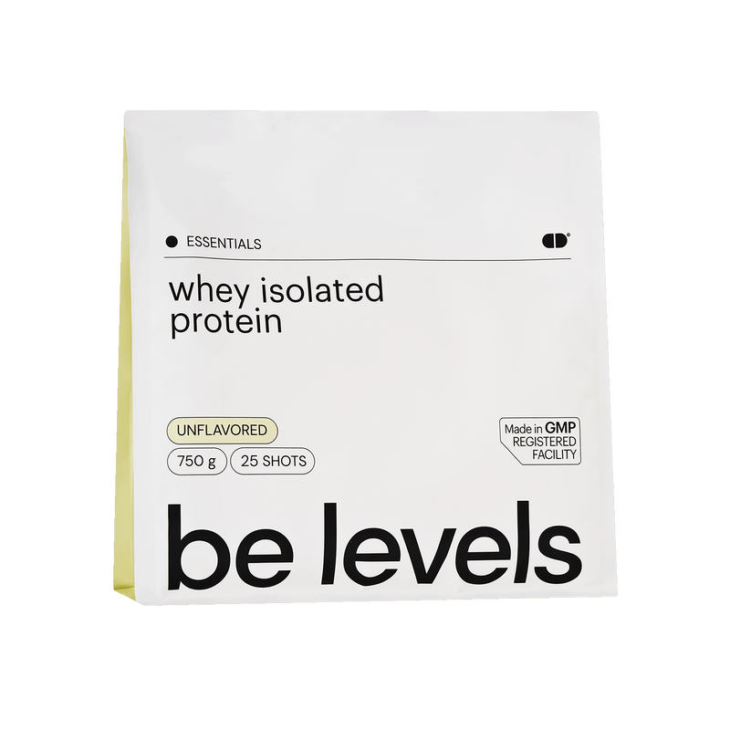 Be Levels Whey Isolated Protein 750 gr Neutro